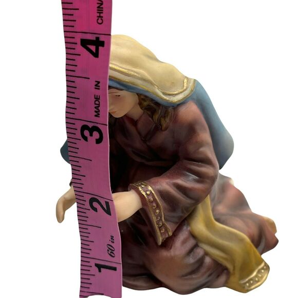 Mother Mary Nativity Replacement Figurine Thomas Kinkade's Multicolor Decorative - Picture 4 of 11